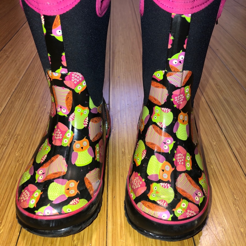 Girls BOGS winter snow boots youth size 1
